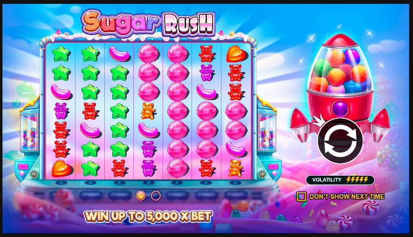 sugar rush slot image