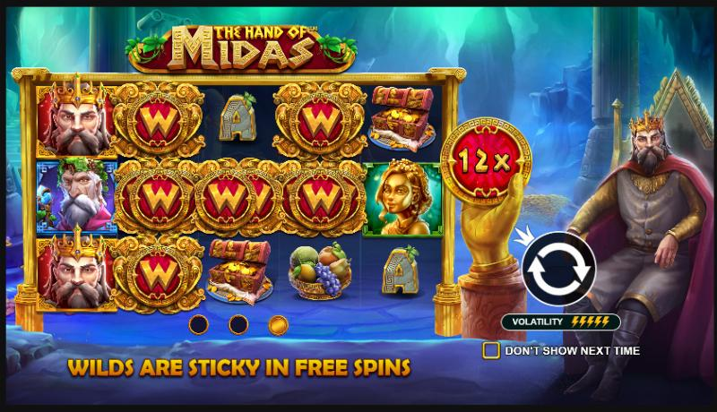 the hand of midas bonus buy feature