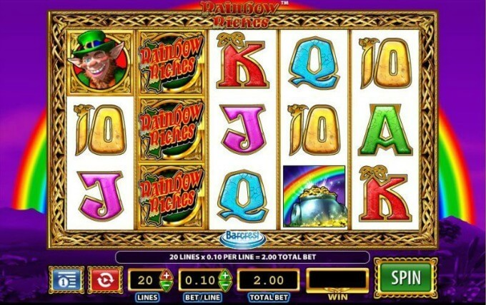 rainbow riches slot