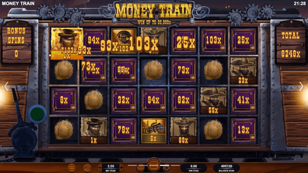 money train bonus buy feature