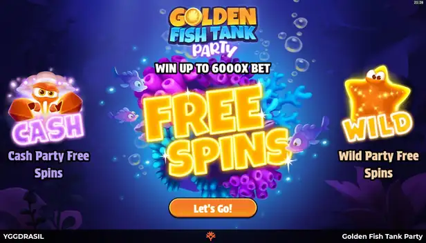 Golden Fish Tank Party bonus buy options