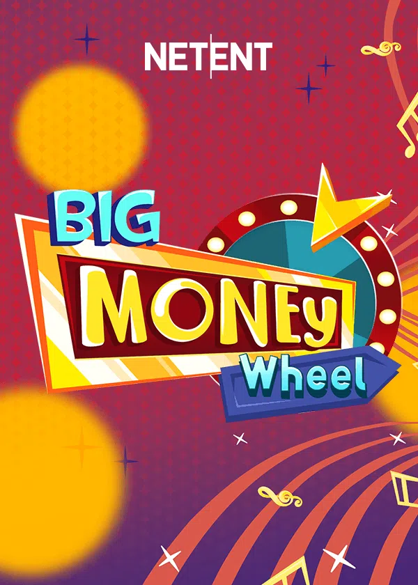 banner for big money wheel slot game