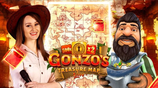 gonzo's treasure map live banner