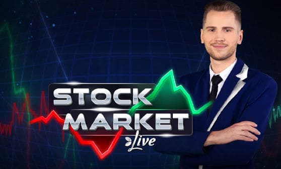 stock market live banner