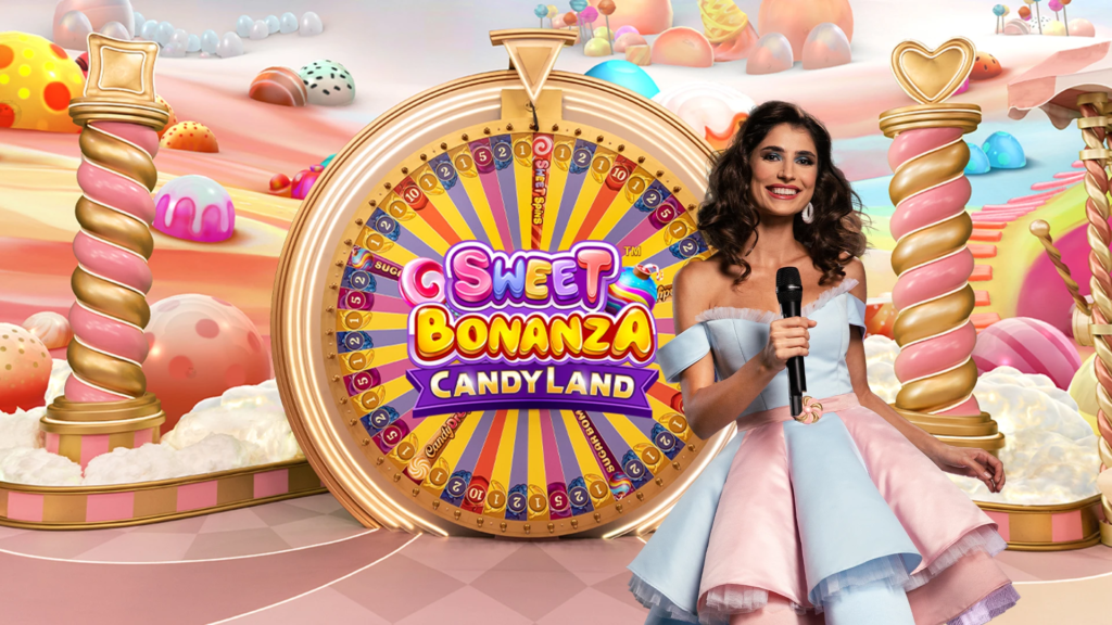 sweet bonanza candyland live banner