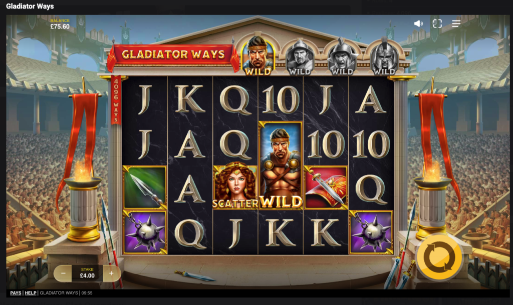 Gladiator Ways gameplay.