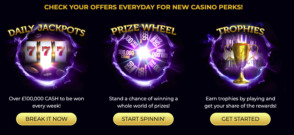 Genie Riches Bonuses and Promotions.