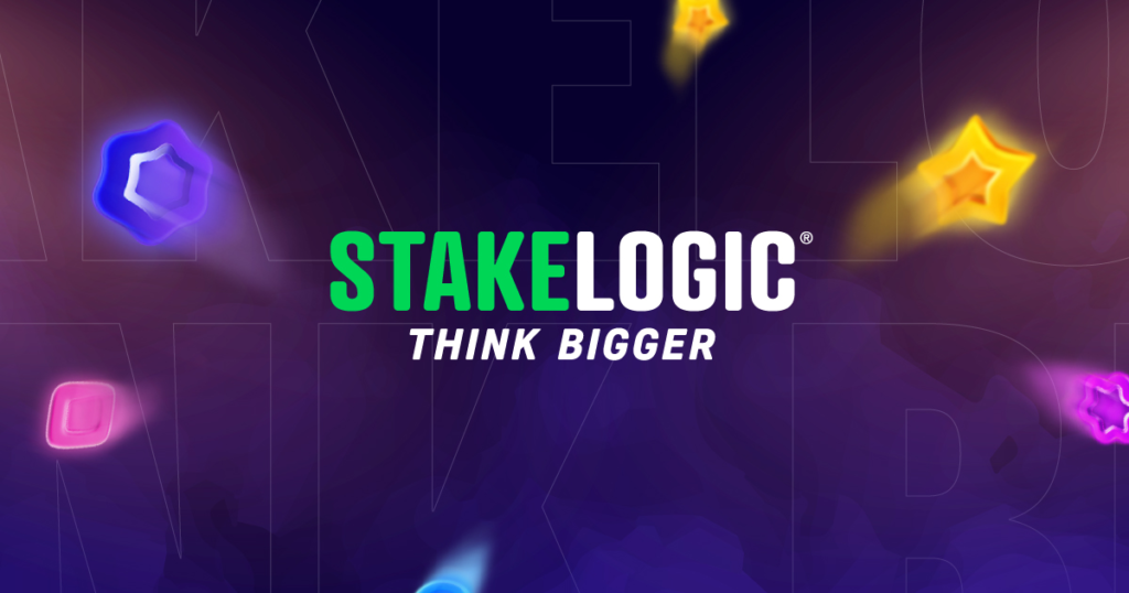 Stakelogic Logo.