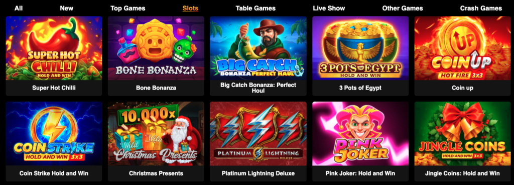 games on offer at bass win casino