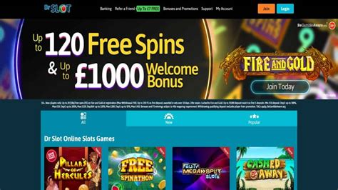 welcome promotion at dr slot casino