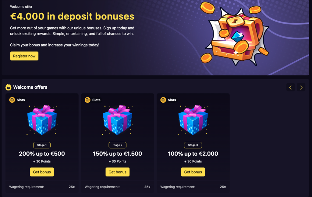 Spin to Win promotions.