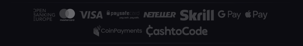 Panda Bet payment options.