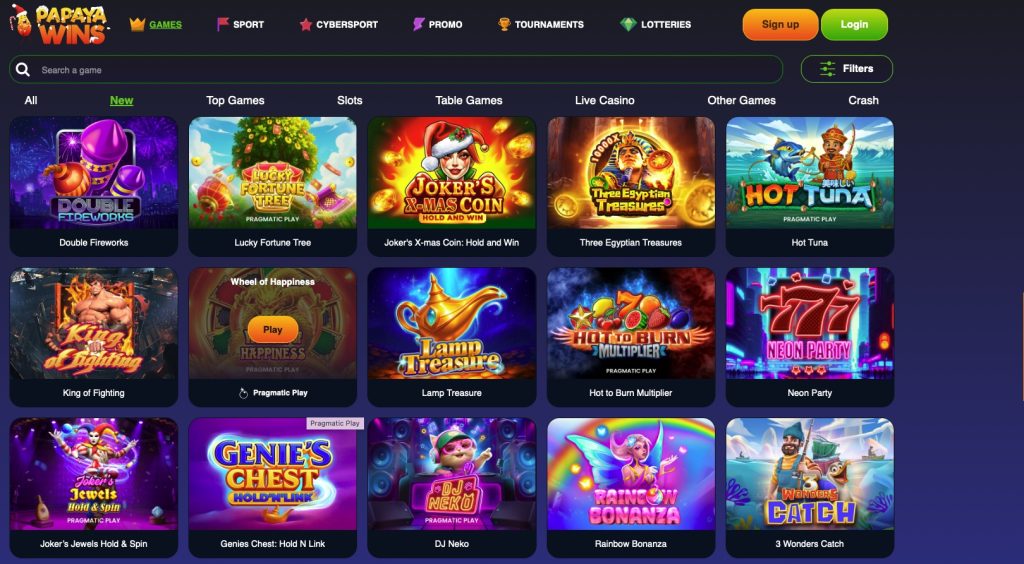 Papaya Wins Top Games 